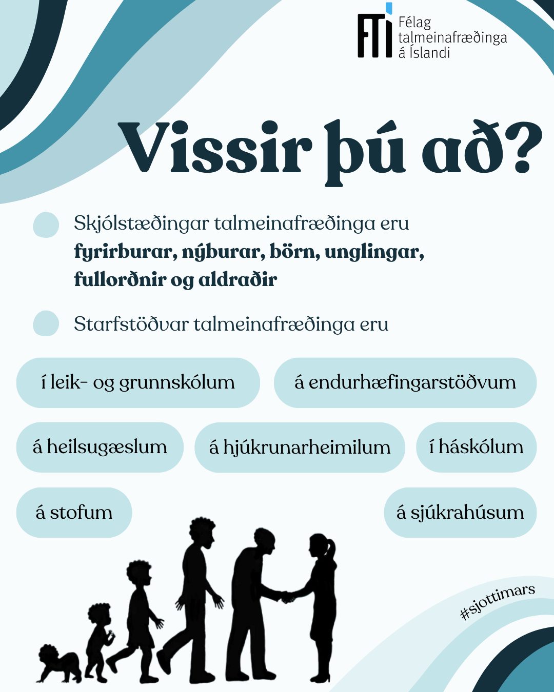 UPplýsingar um talmeinafræði